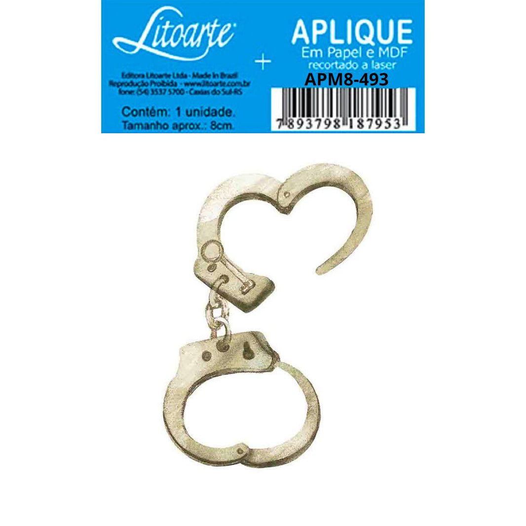 Aplique Litoarte APM8-493 8cm Algema - Palácio da Arte