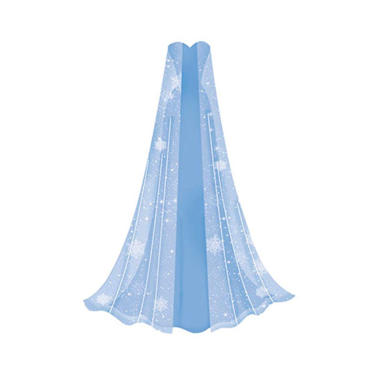 Aplique Litoarte APM8-648 8cm Vestido Azul - Palácio da Arte