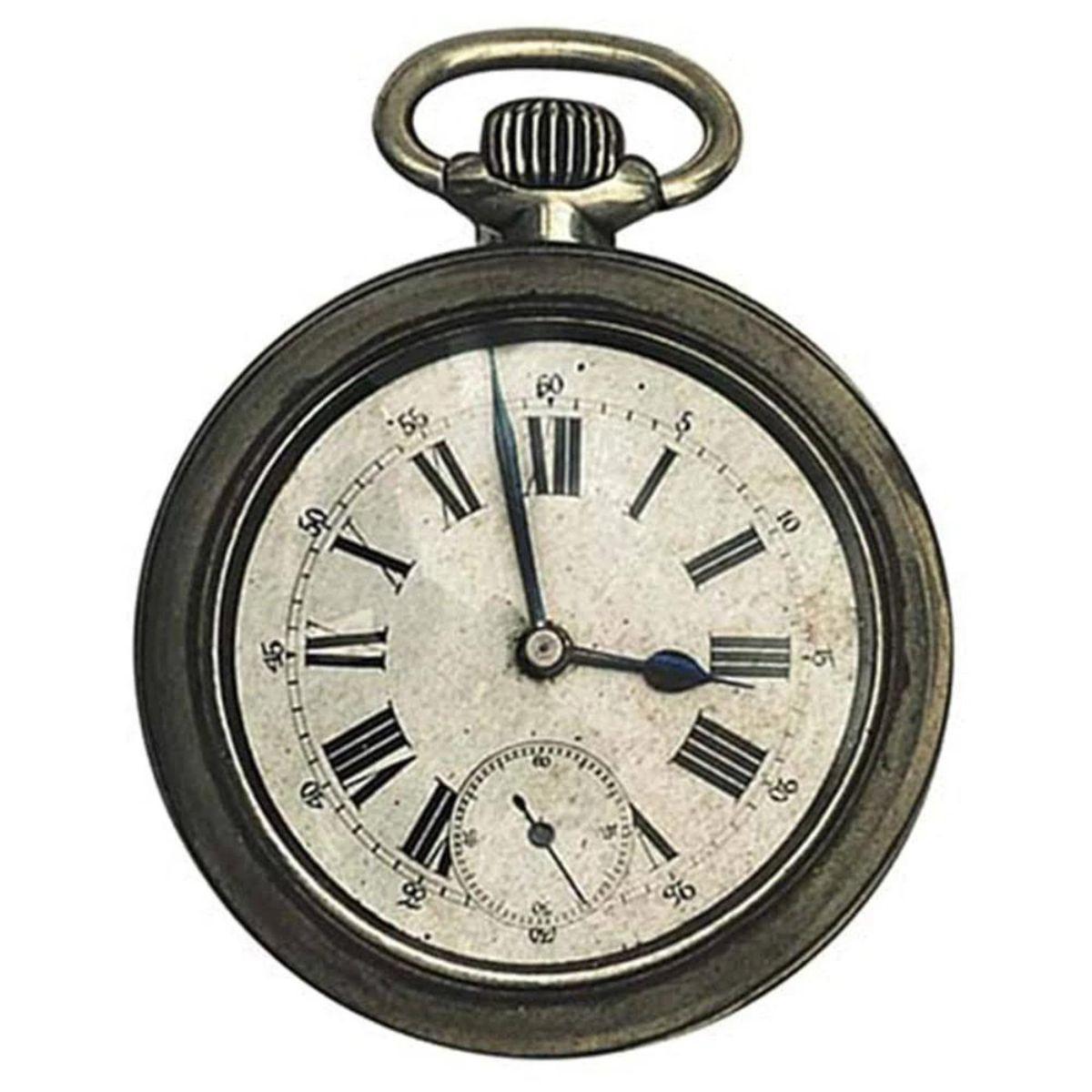 Aplique Litoarte APM8-959 8cm Dias Dos Pais Relógio Bolso Vintage - Palácio da Arte