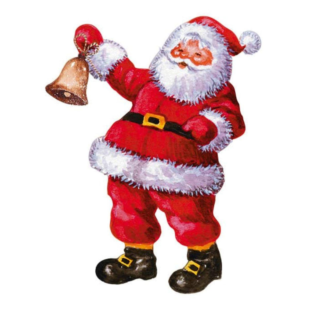 Aplique Litoarte APMN8-161 8cm Natal Papai Noel - Palácio da Arte
