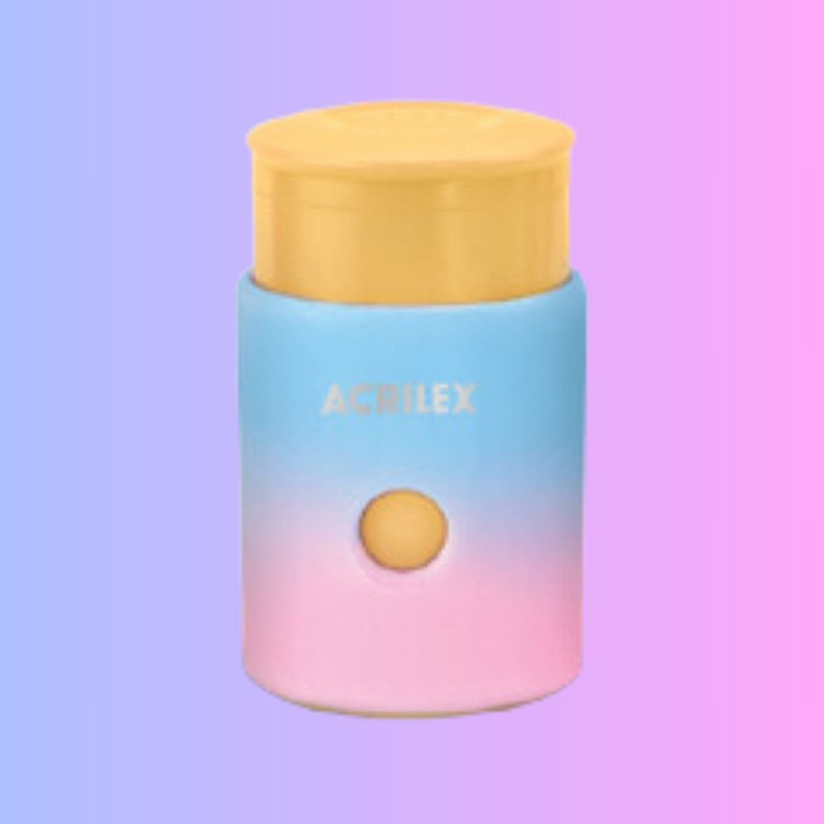 Apontador Rainbow Acrilex com depósito e 2 furos - Palácio da Arte