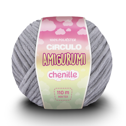 Fio Amigurumi Chenille Circulo 100g com 110m