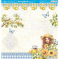 Papel Scrapbook Litoarte SD-1319 Dama com Limões 30,5x30,5cm