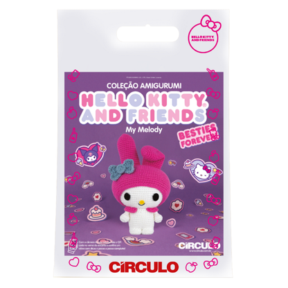Kit Amigurumi Hello Kitty and Friends Círculo My Melody