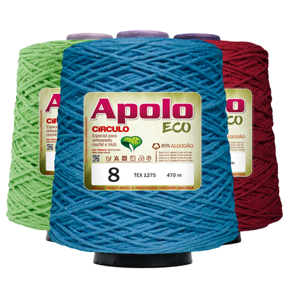 Barbante Apolo 8 Círculo eco 600g com 457m com 8 fios