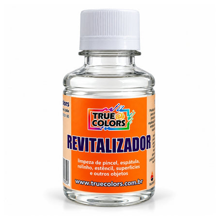 Revitalizador True Colors 100ml para Limpeza de Pincéis e Acessórios