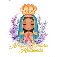 Transfer Têxtil 20x27,5cm TTR6-081 Nossa Senhora Aparecida