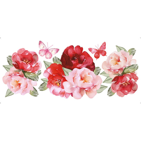 Transfer Têxtil Litoarte 27,5x12,8cm TTB5L-001 Lili Negrão Rosas