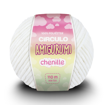 Fio Amigurumi Chenille Circulo 100g com 110m