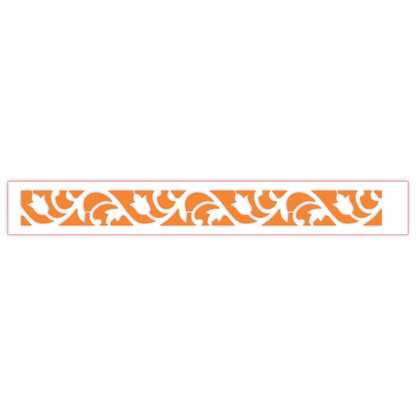Stencil OPA 4x30 3815 Arabesco Tulipas