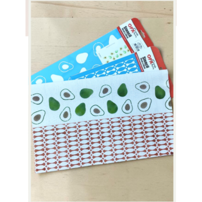 Stencil OPA 10x30 3782 Feirinha Estamparia Frutas Abacates