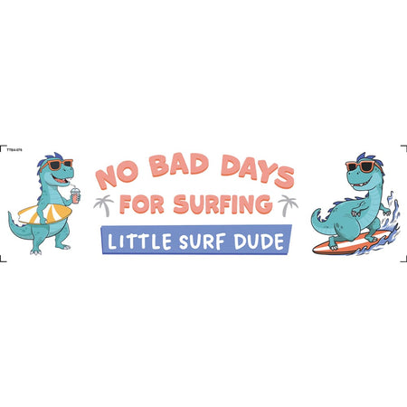 Transfer Têxtil 24x7cm TTB4-076 Barrado No Bad Days