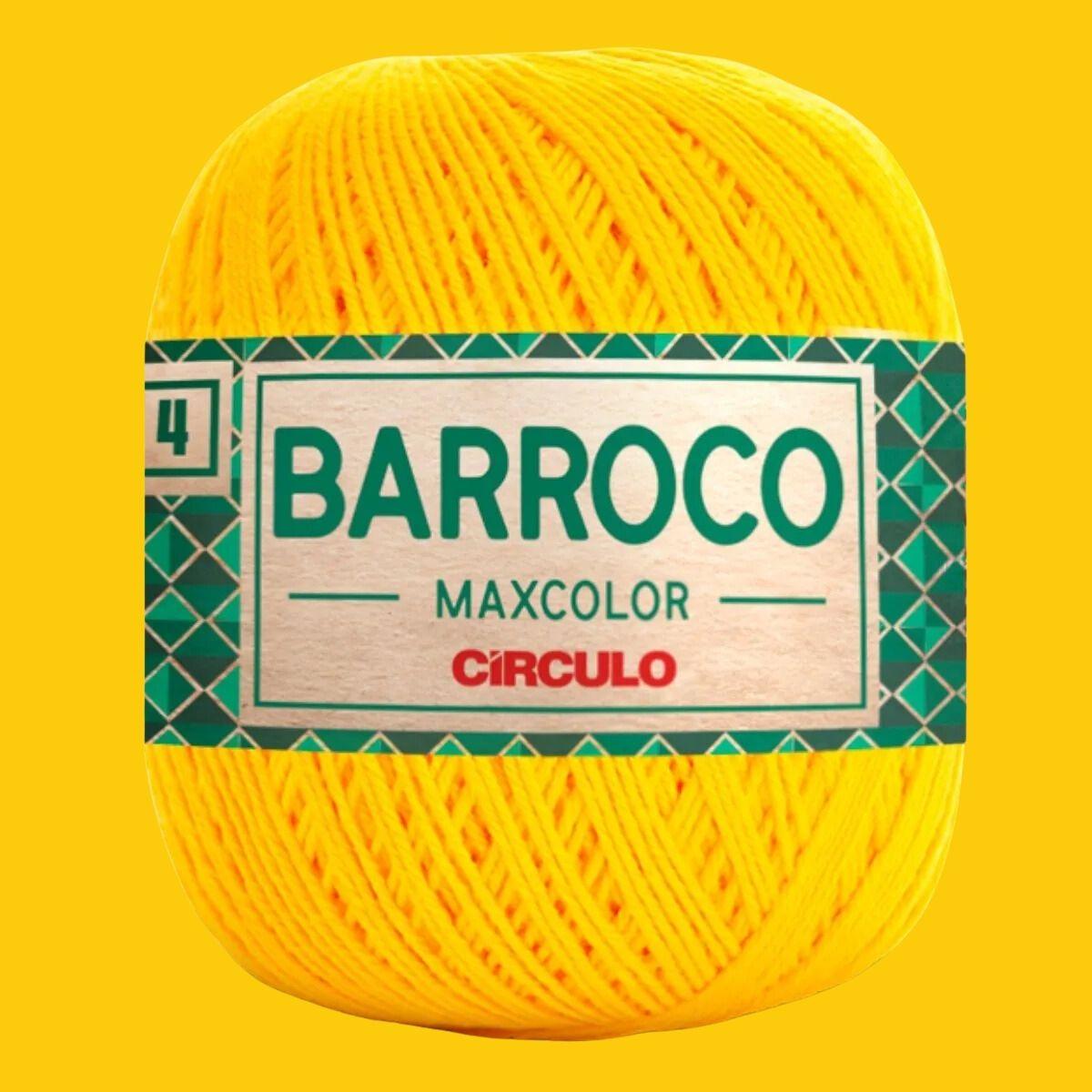 Barbante Barroco Círculo MaxColor 4 200g com 338m - Palácio da Arte