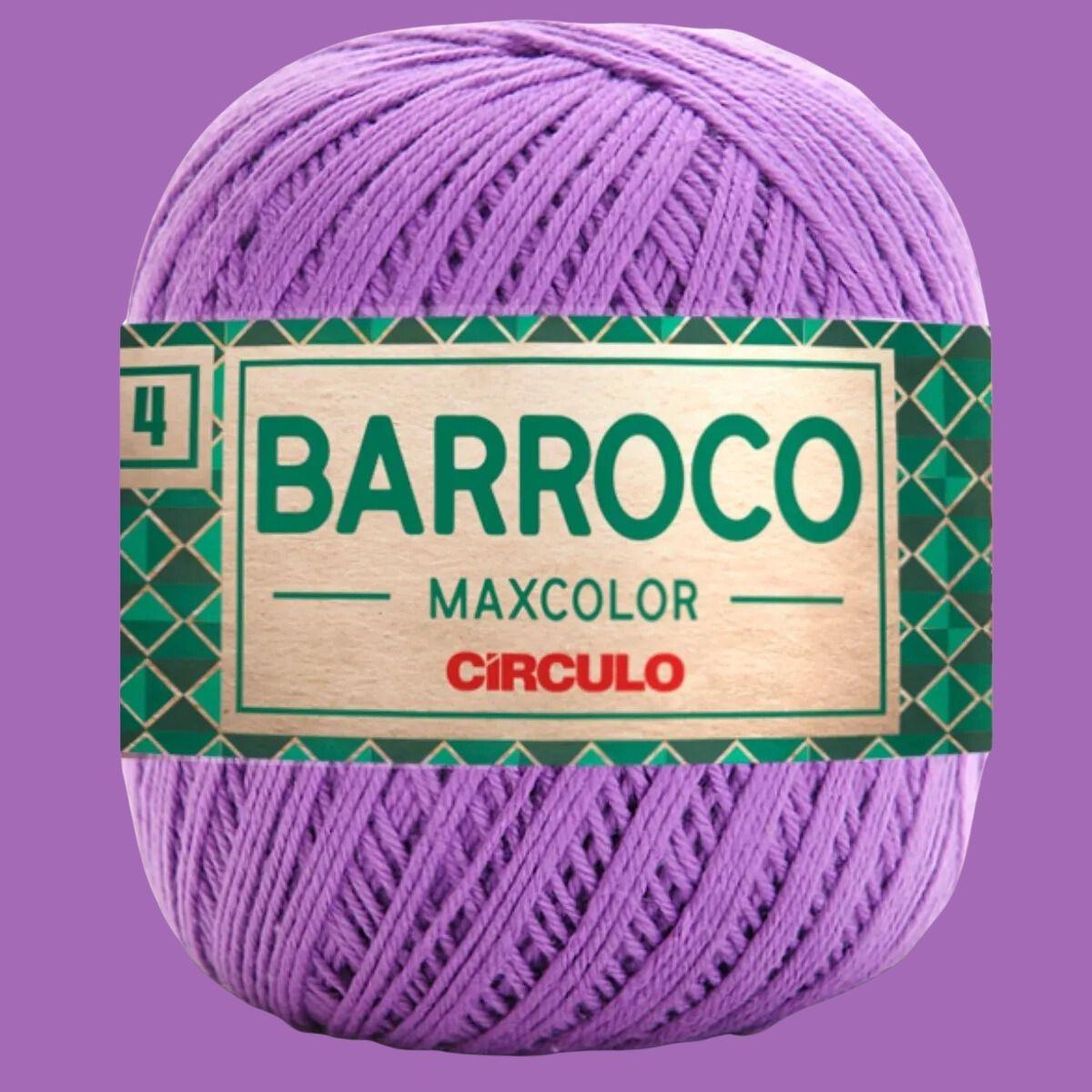 Barbante Barroco Círculo MaxColor 4 200g com 338m - Palácio da Arte