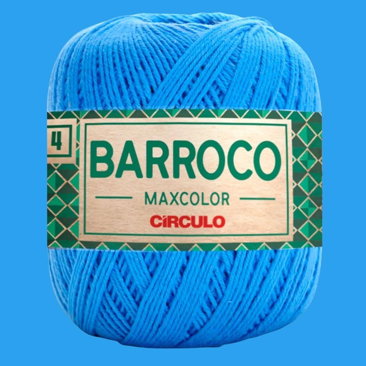 Barbante Barroco Círculo MaxColor 4 200g com 338m - Palácio da Arte