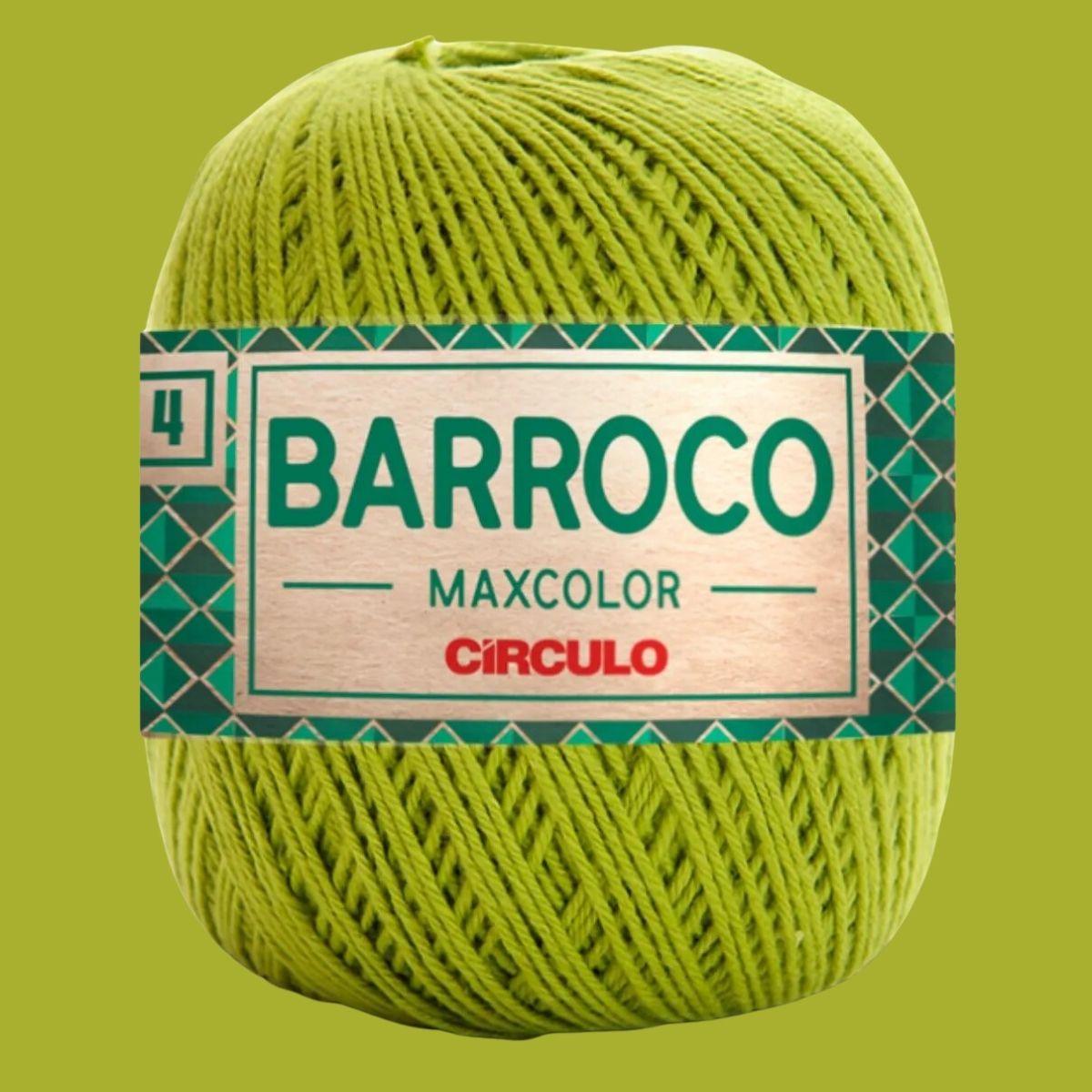 Barbante Barroco Círculo MaxColor 4 200g com 338m - Palácio da Arte