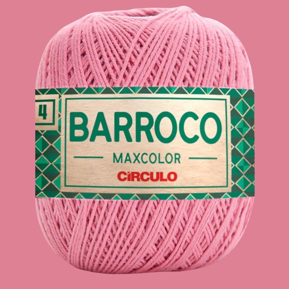 Barbante Barroco Círculo MaxColor 4 200g com 338m - Palácio da Arte