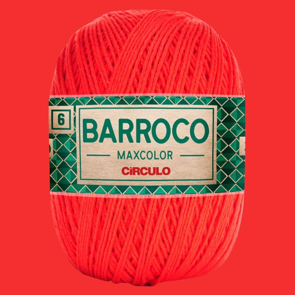 Barbante Barroco Círculo MaxColor 6 200g com 226 m - Palácio da Arte