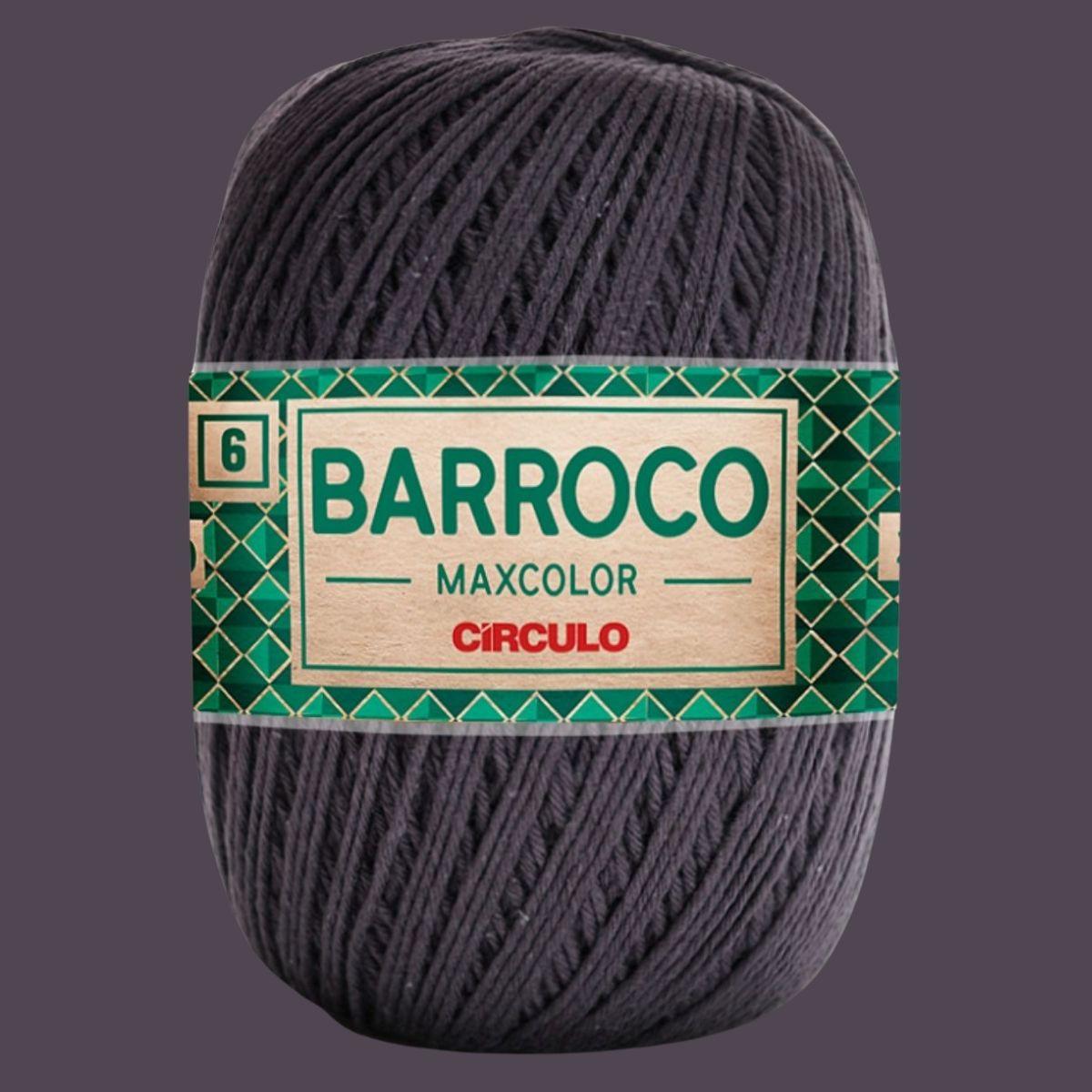 Barbante Barroco Círculo MaxColor 6 200g com 226 m - Palácio da Arte