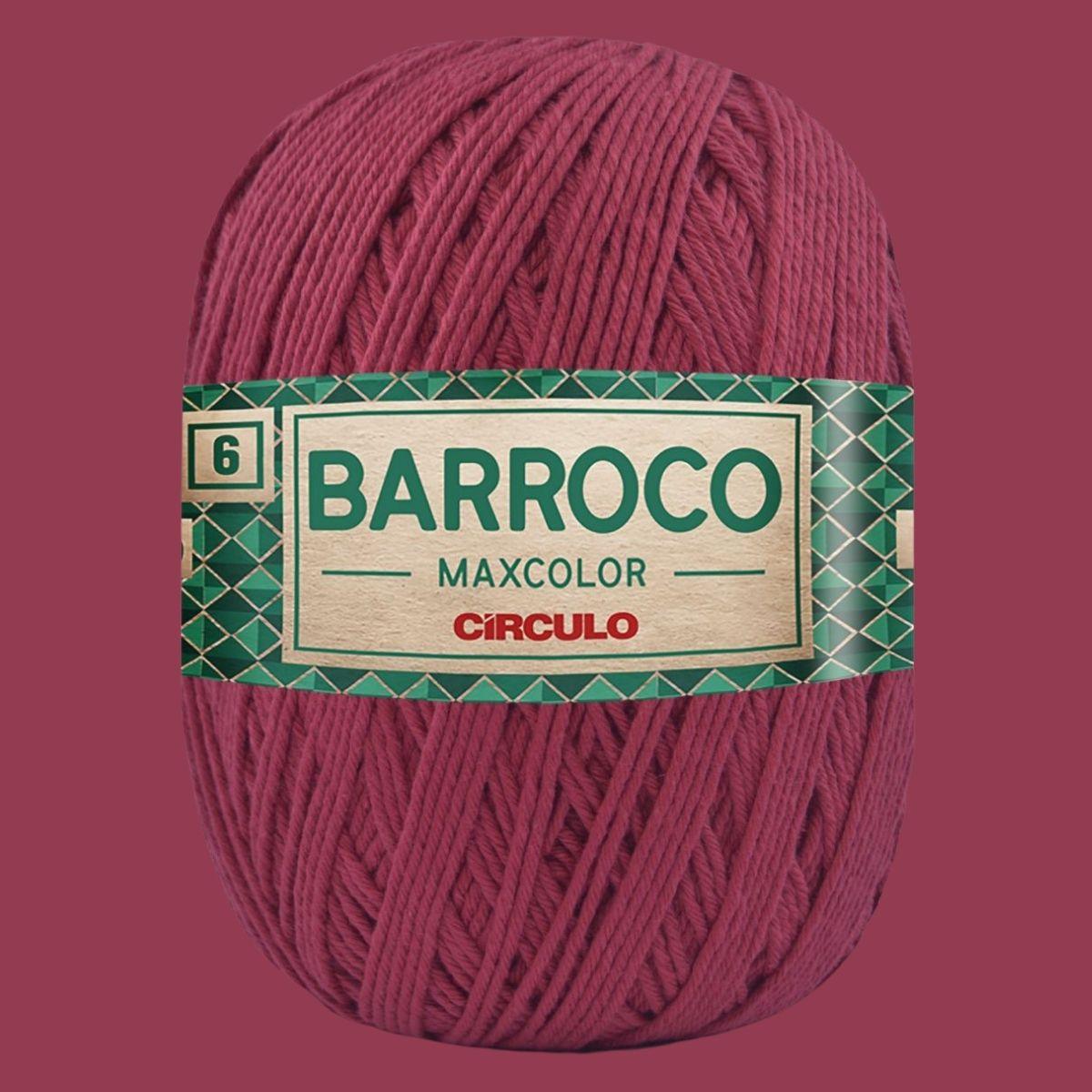 Barbante Barroco Círculo MaxColor 6 200g com 226 m - Palácio da Arte