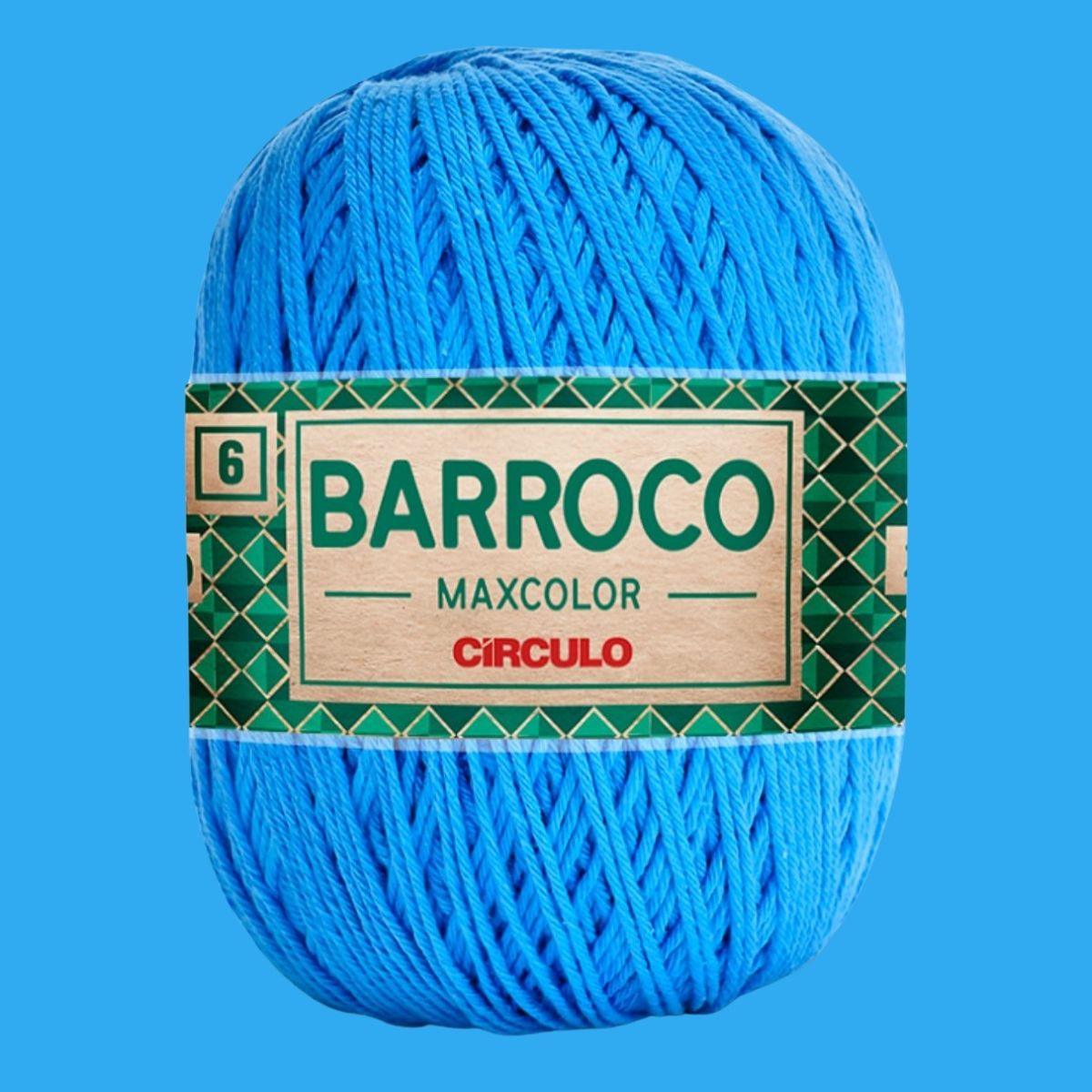 Barbante Barroco Círculo MaxColor 6 200g com 226 m - Palácio da Arte