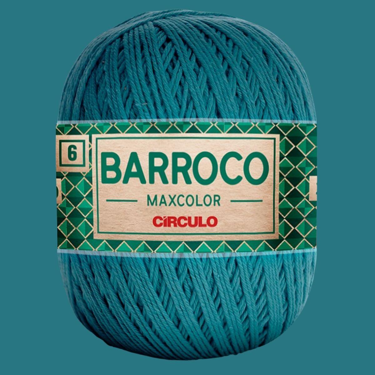 Barbante Barroco Círculo MaxColor 6 200g com 226 m - Palácio da Arte