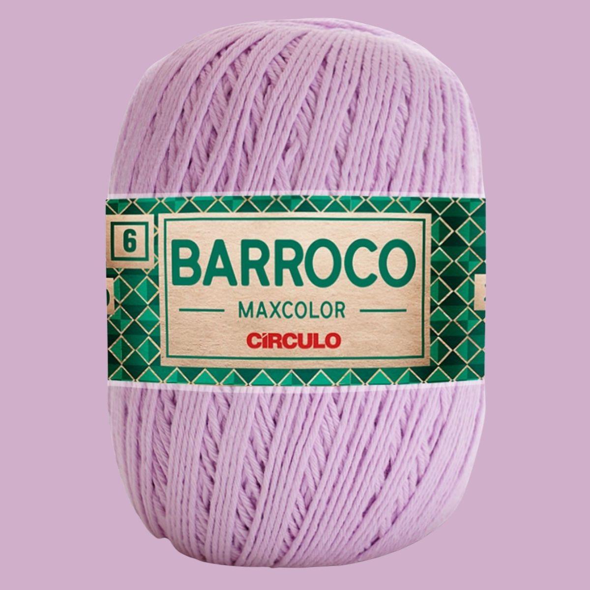 Barbante Barroco Círculo MaxColor 6 200g com 226 m - Palácio da Arte