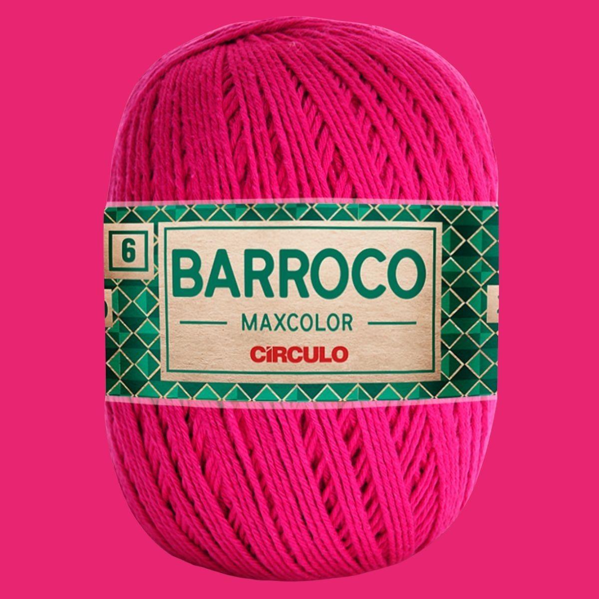 Barbante Barroco Círculo MaxColor 6 200g com 226 m - Palácio da Arte