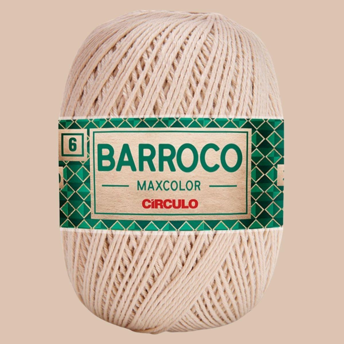 Barbante Barroco Círculo MaxColor 6 200g com 226 m - Palácio da Arte