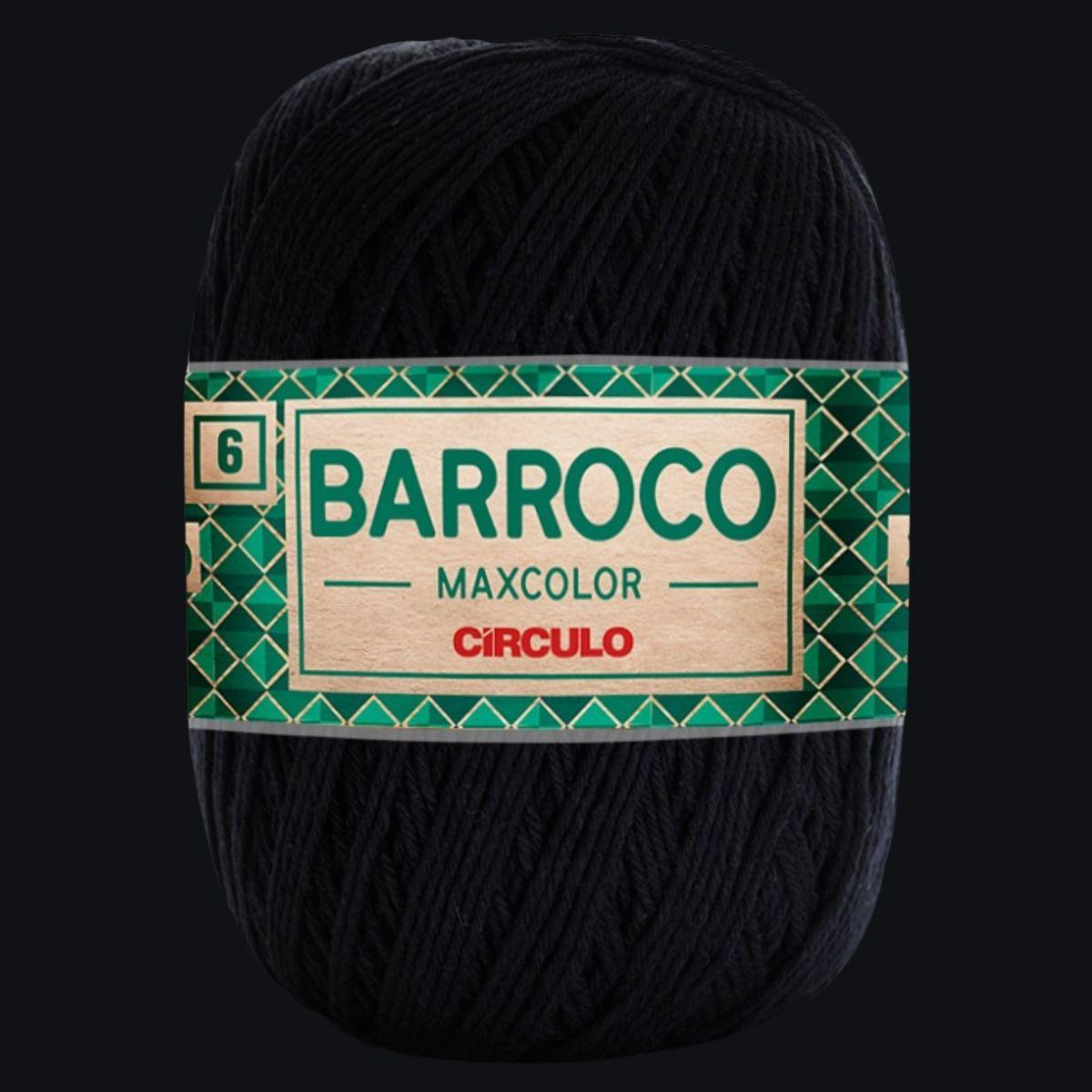 Barbante Barroco Círculo MaxColor 6 200g com 226 m - Palácio da Arte