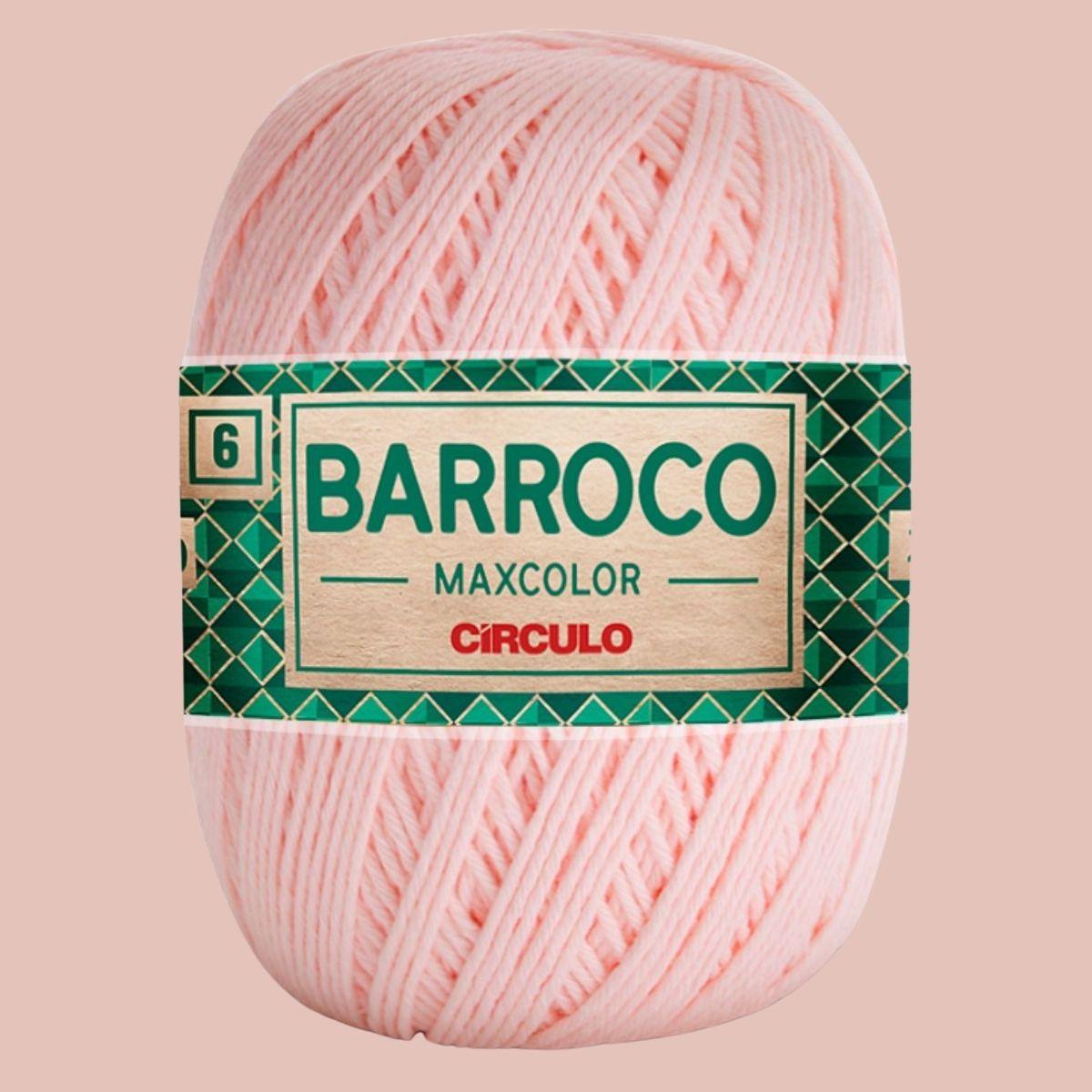Barbante Barroco Círculo MaxColor 6 200g com 226 m - Palácio da Arte