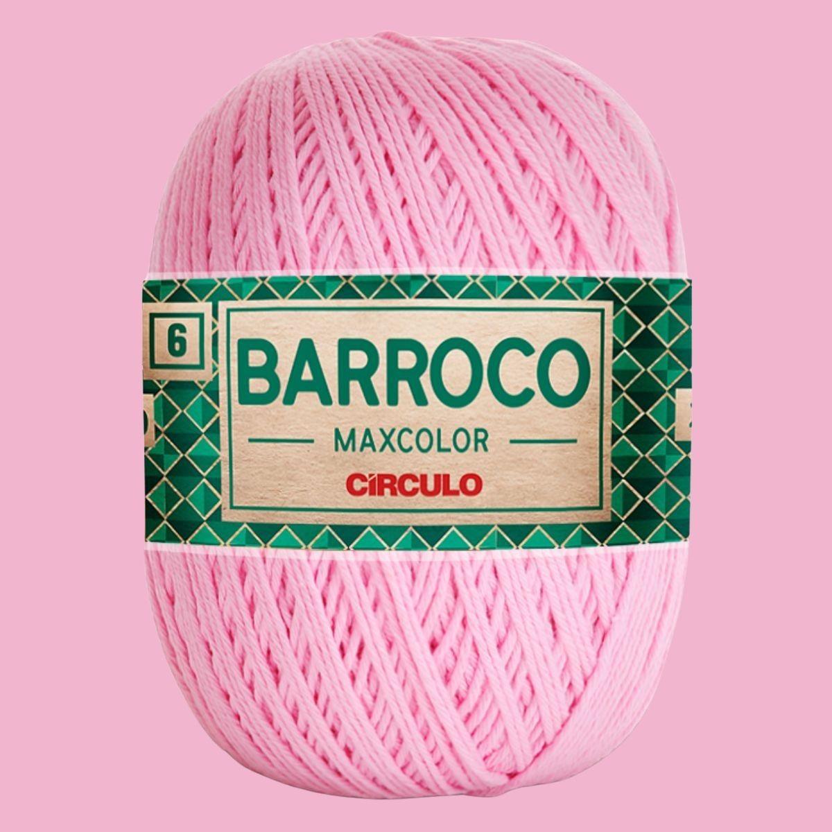 Barbante Barroco Círculo MaxColor 6 200g com 226 m - Palácio da Arte