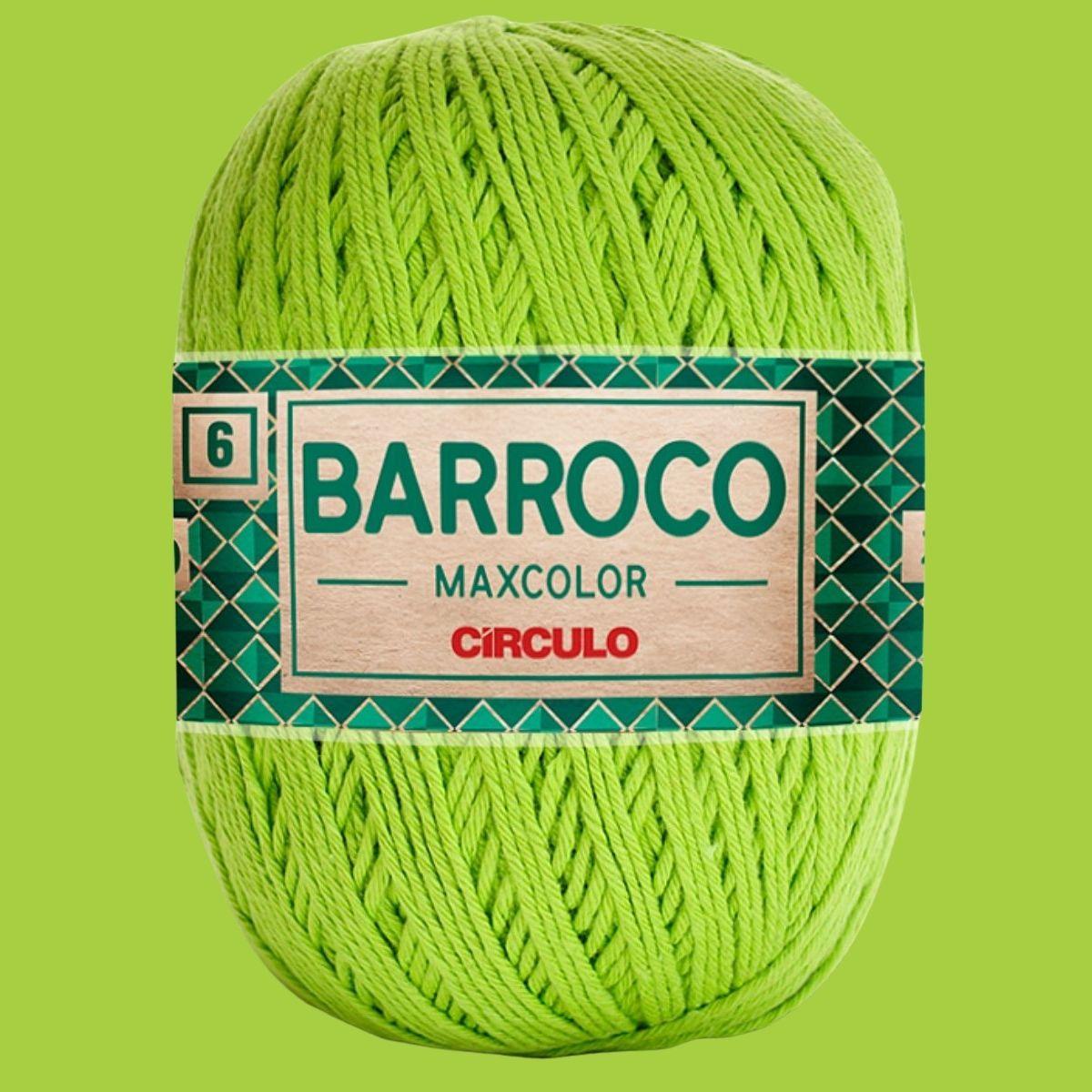 Barbante Barroco Círculo MaxColor 6 200g com 226 m - Palácio da Arte