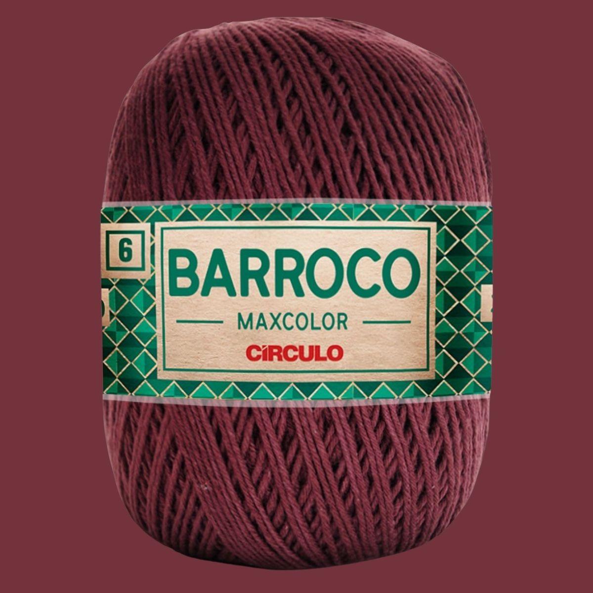 Barbante Barroco Círculo MaxColor 6 200g com 226 m - Palácio da Arte