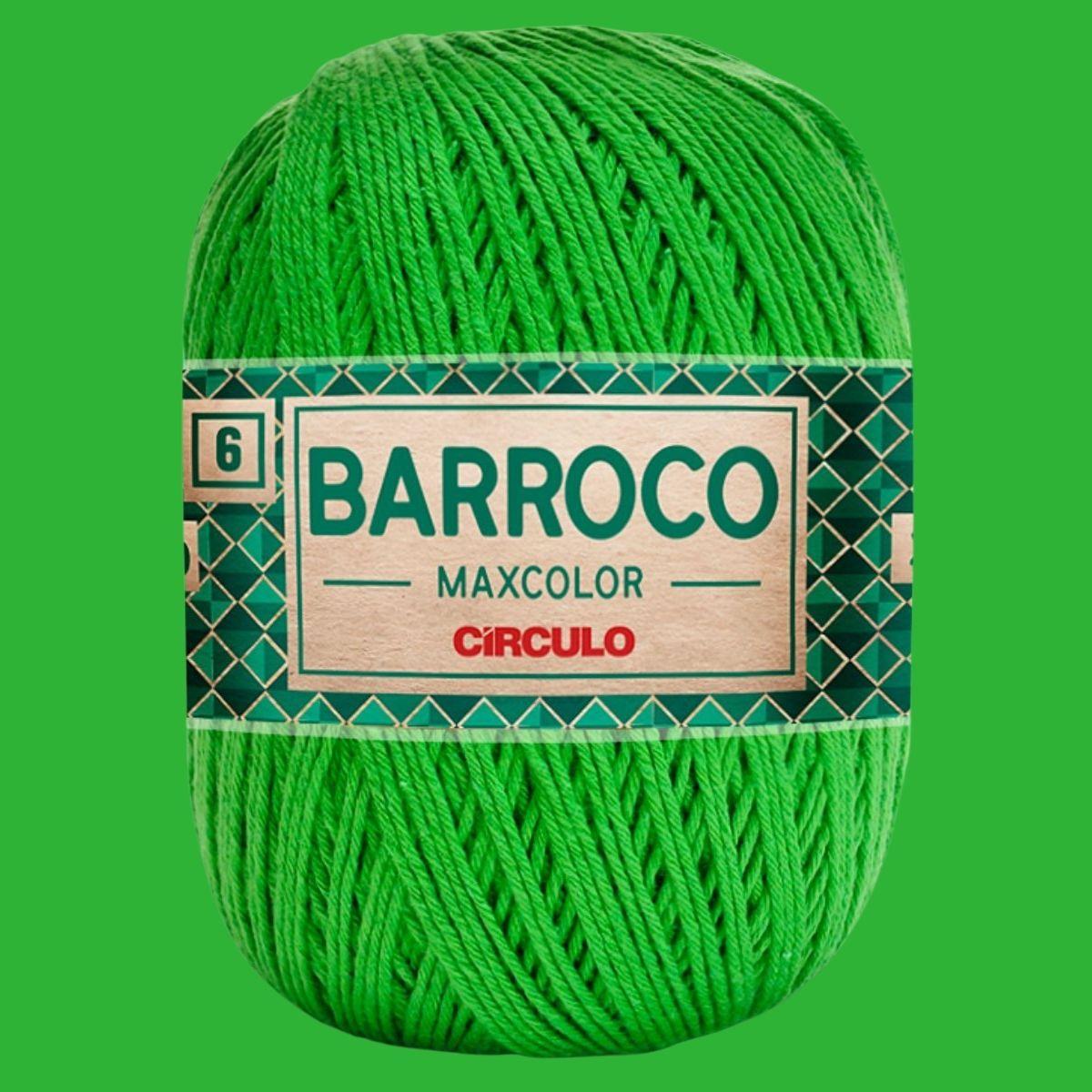 Barbante Barroco Círculo MaxColor 6 200g com 226 m - Palácio da Arte