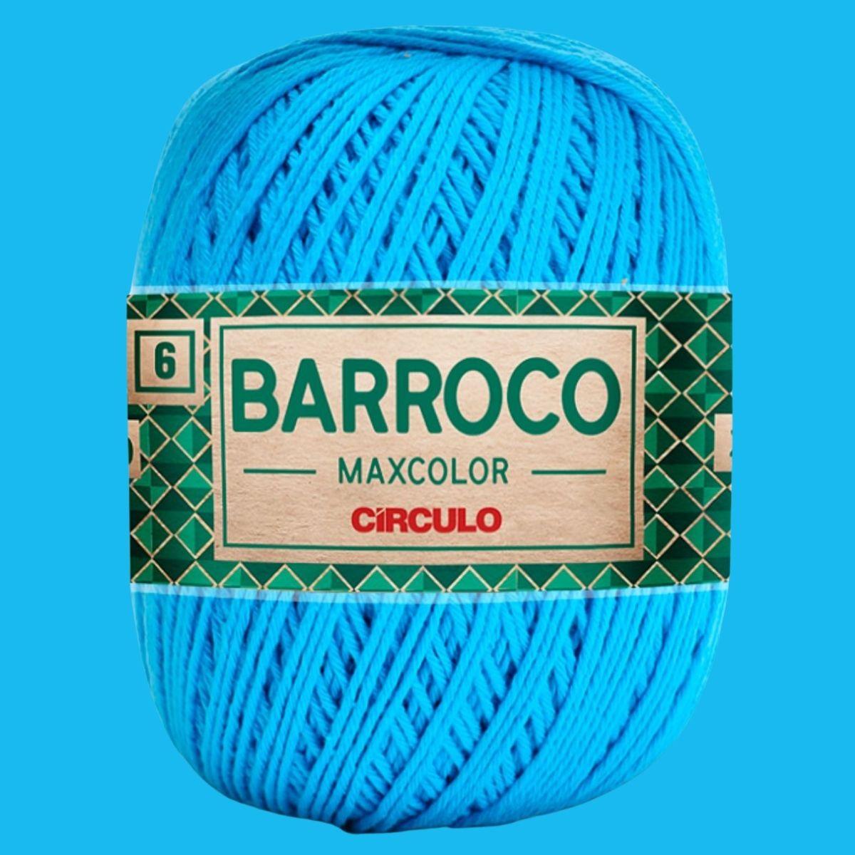 Barbante Barroco Círculo MaxColor 6 200g com 226 m - Palácio da Arte