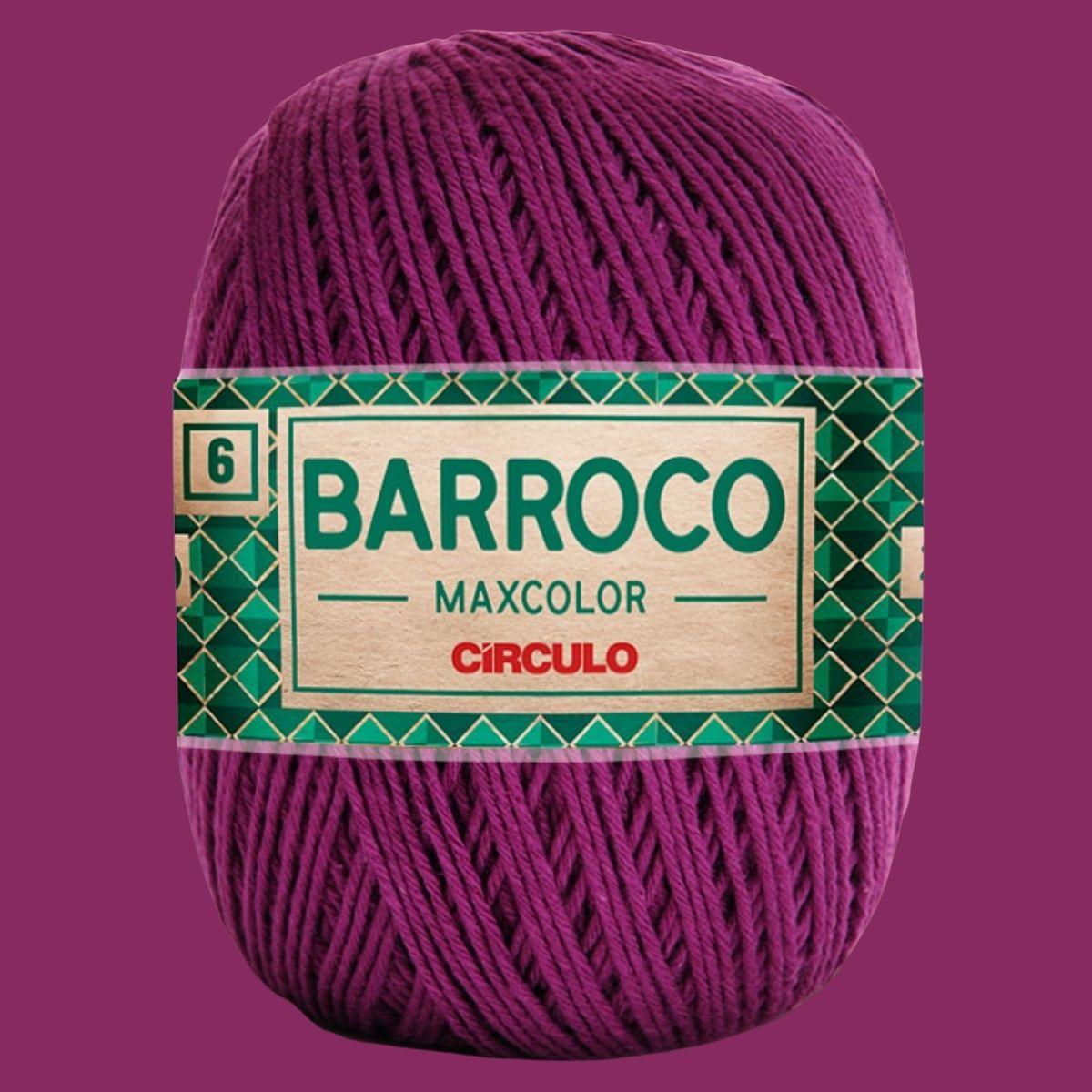 Barbante Barroco Círculo MaxColor 6 200g com 226 m - Palácio da Arte