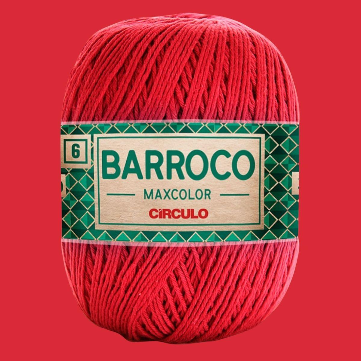 Barbante Barroco Círculo MaxColor 6 200g com 226 m - Palácio da Arte