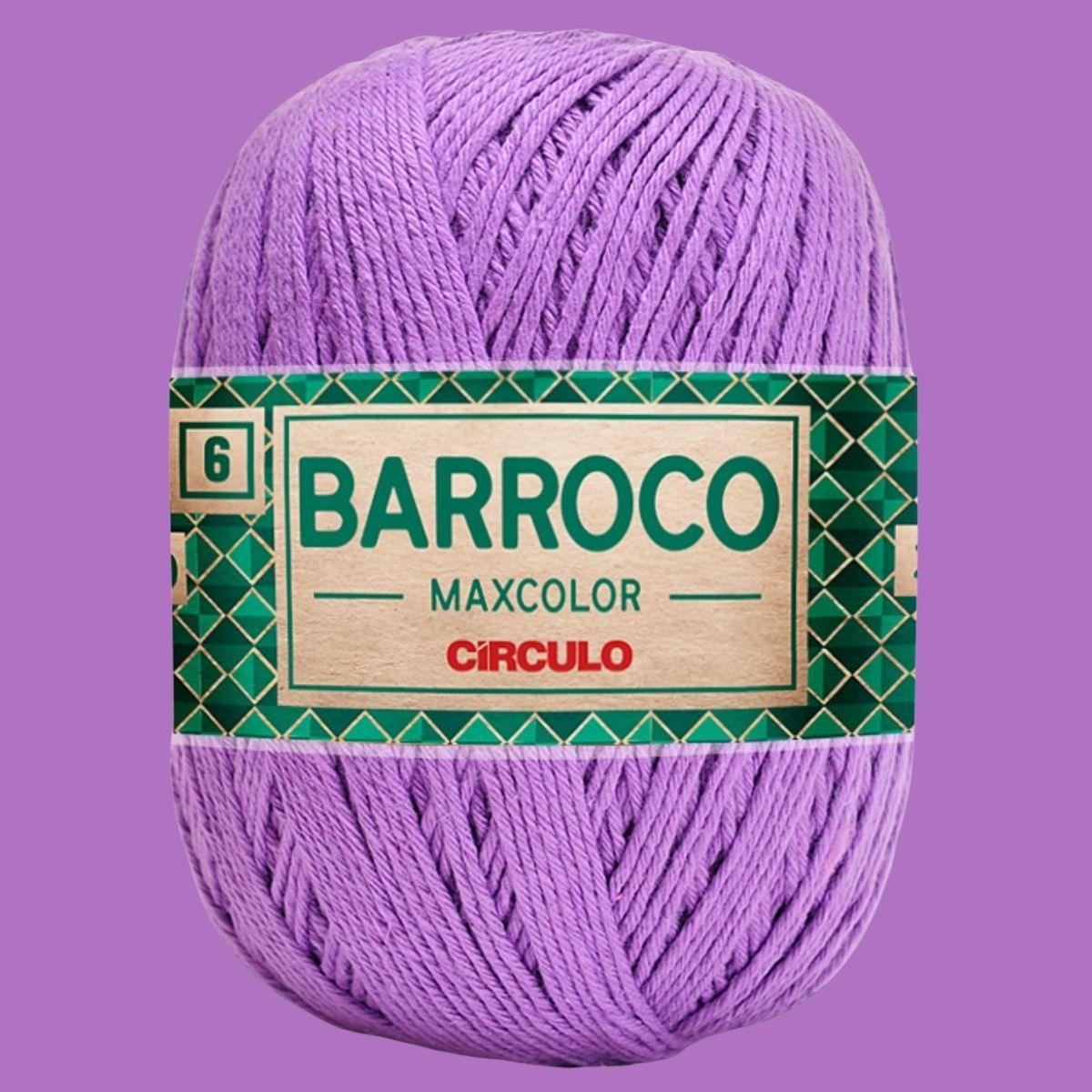 Barbante Barroco Círculo MaxColor 6 200g com 226 m - Palácio da Arte