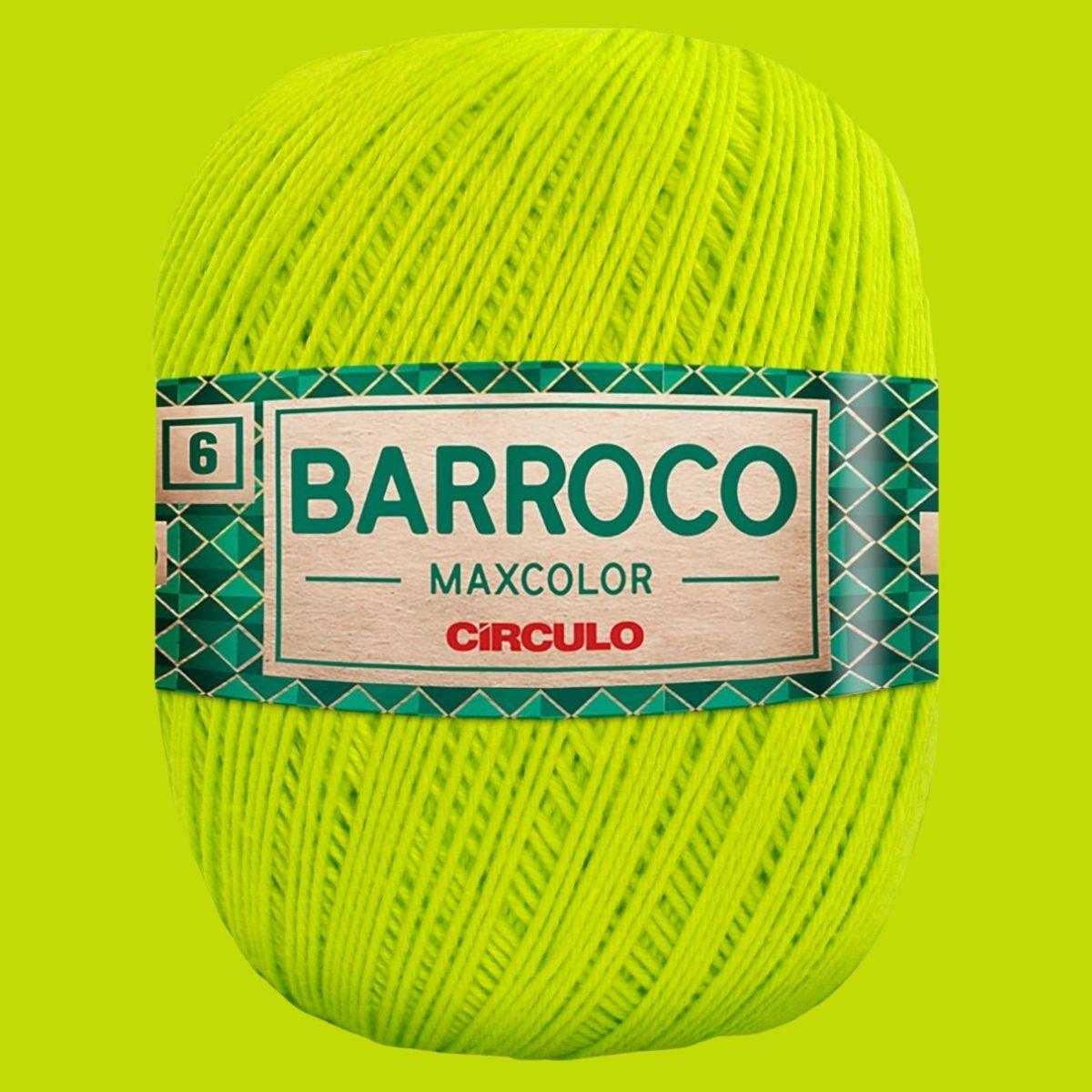 Barbante Barroco Círculo MaxColor 6 200g com 226 m - Palácio da Arte