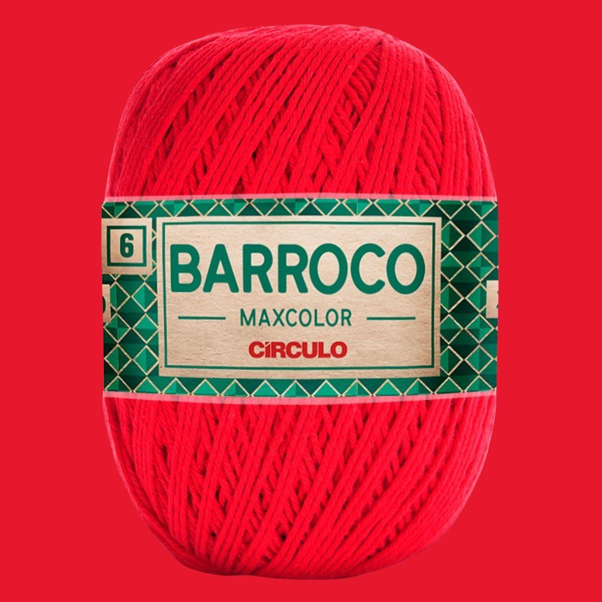 Barbante Barroco Círculo MaxColor 6 200g com 226 m - Palácio da Arte
