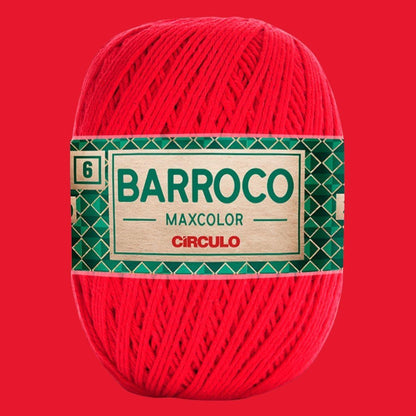 Barbante Barroco Círculo MaxColor 6 200g com 226 m - Palácio da Arte