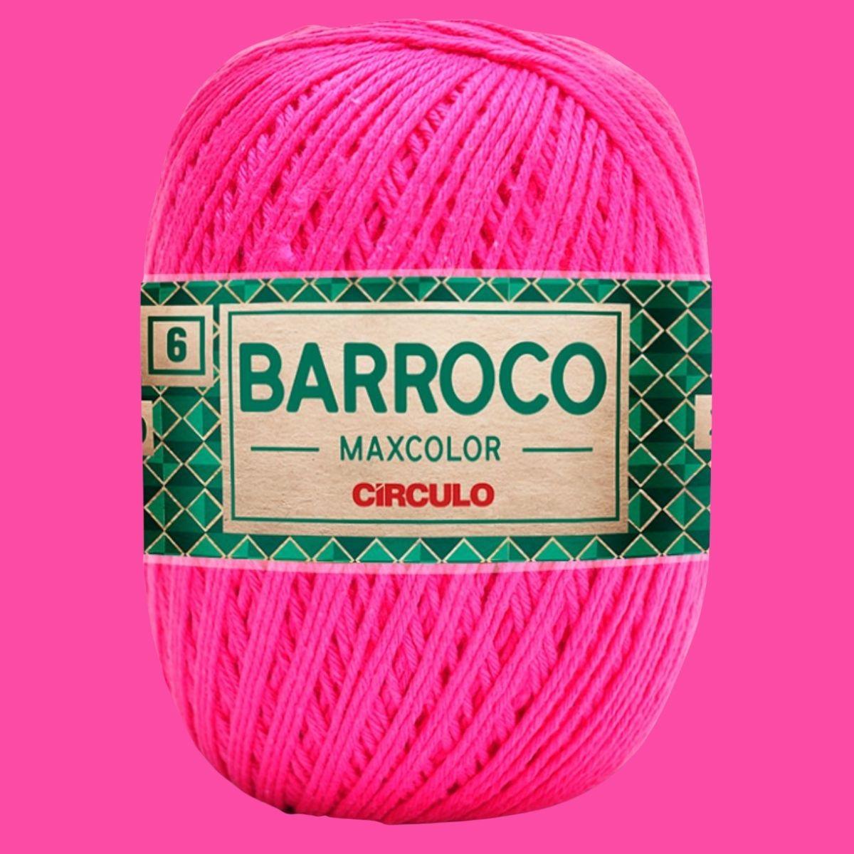 Barbante Barroco Círculo MaxColor 6 200g com 226 m - Palácio da Arte