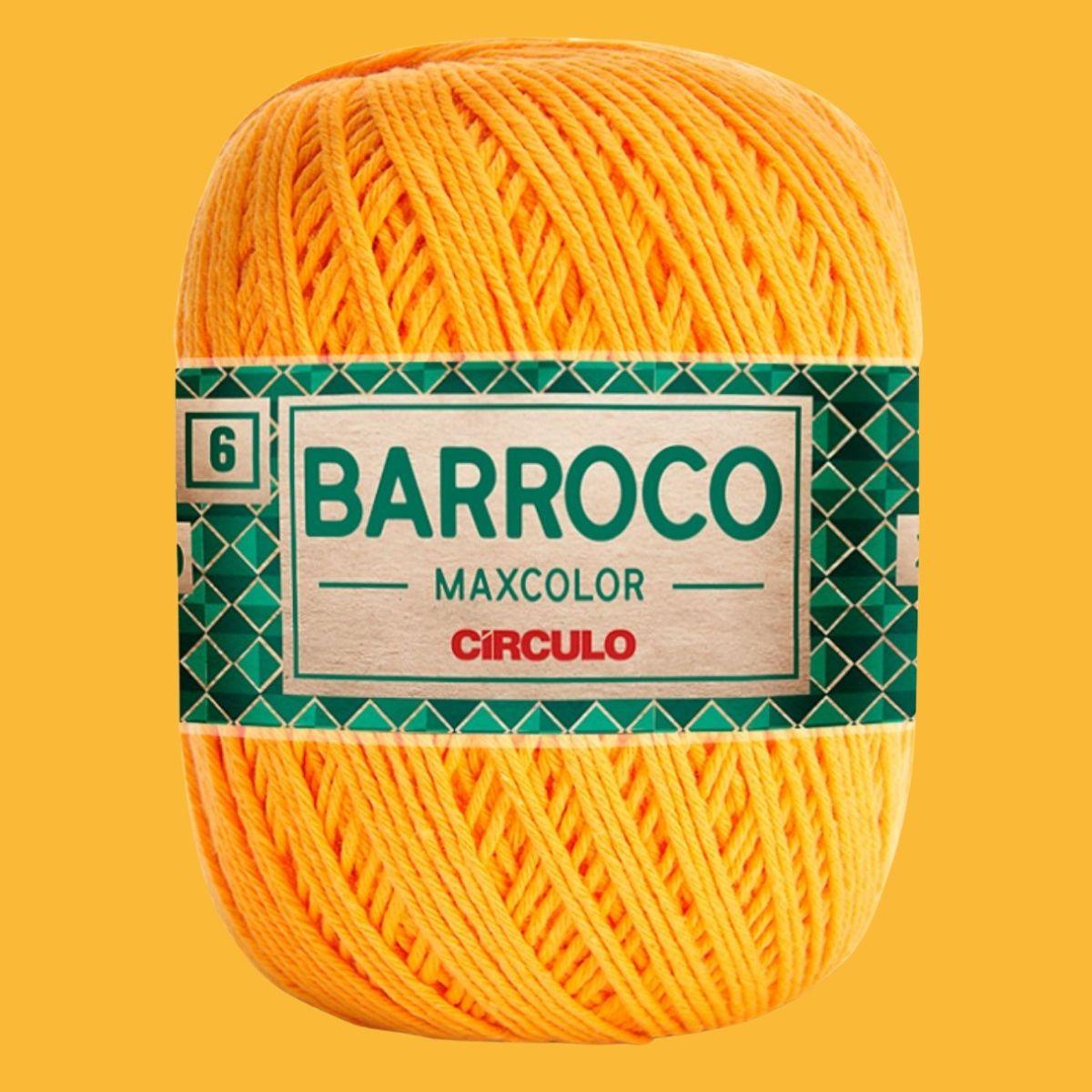 Barbante Barroco Círculo MaxColor 6 200g com 226 m - Palácio da Arte