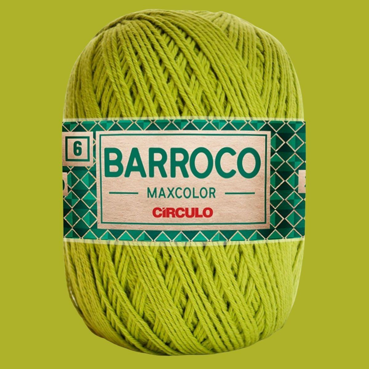 Barbante Barroco Círculo MaxColor 6 200g com 226 m - Palácio da Arte