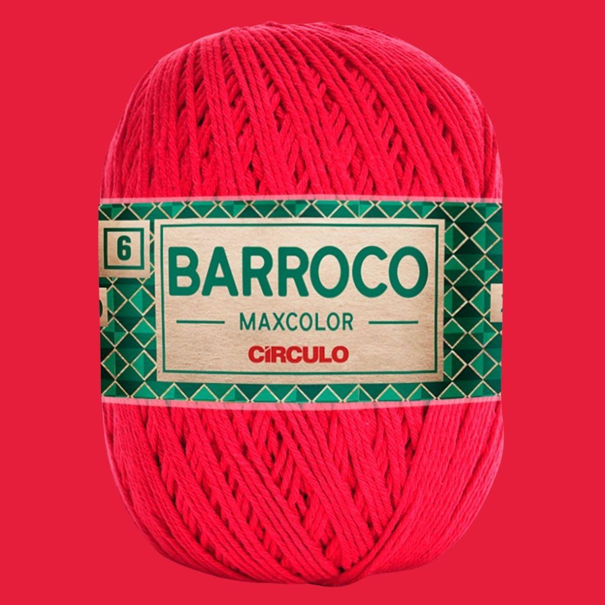 Barbante Barroco Círculo MaxColor 6 200g com 226 m - Palácio da Arte