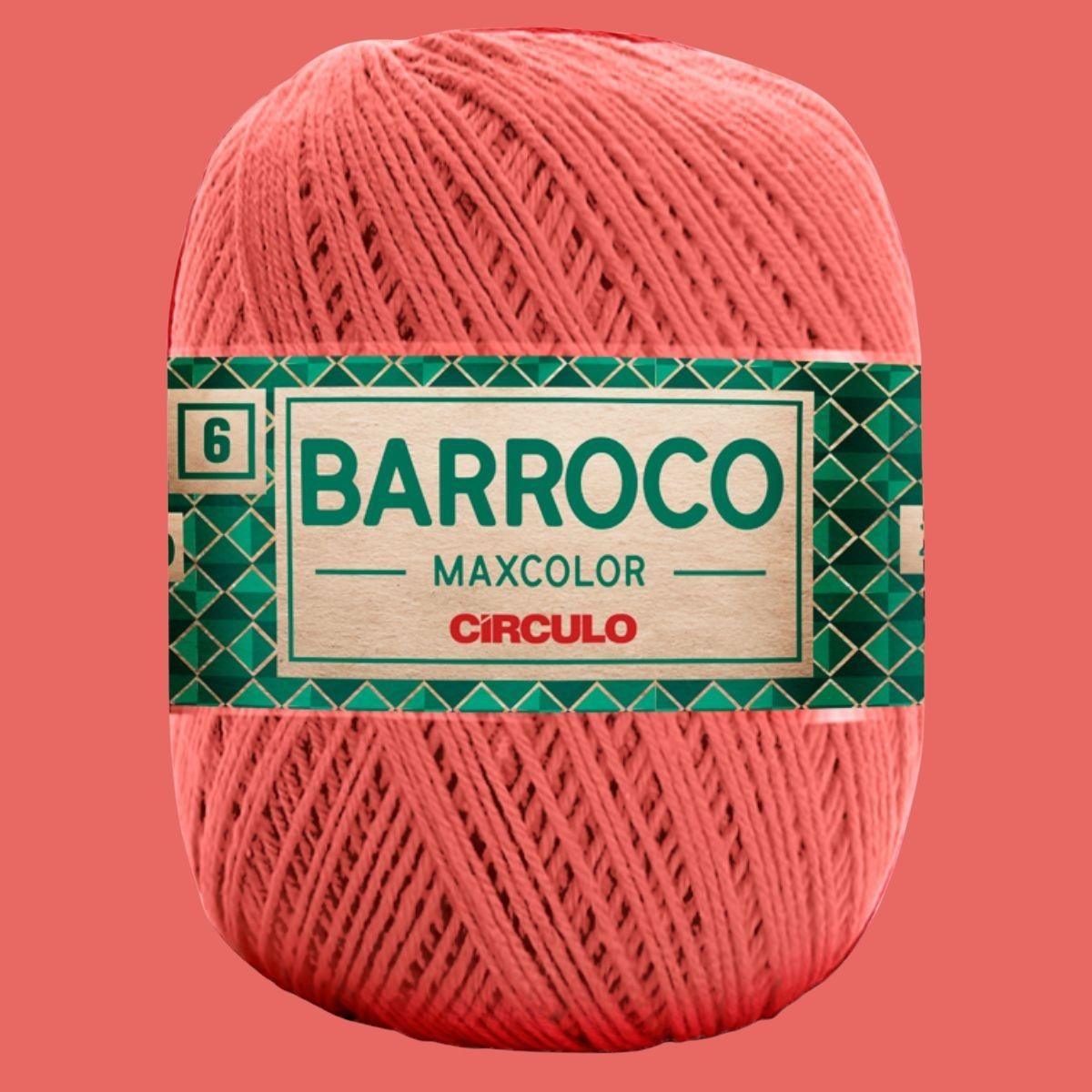 Barbante Barroco Círculo MaxColor 6 200g com 226 m - Palácio da Arte