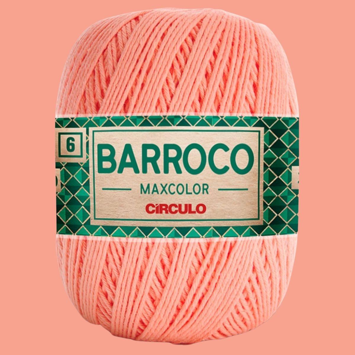 Barbante Barroco Círculo MaxColor 6 200g com 226 m - Palácio da Arte