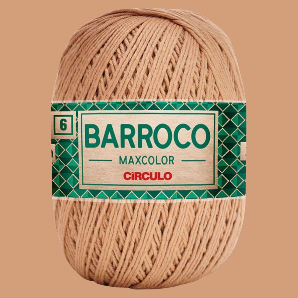 Barbante Barroco Círculo MaxColor 6 200g com 226 m - Palácio da Arte