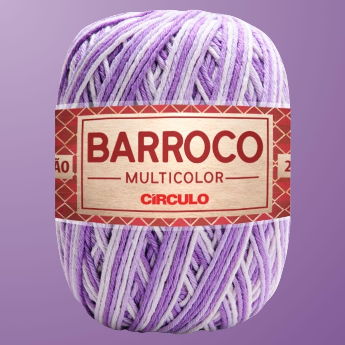 Barbante Barroco Círculo Multicolor 4/6 200g com 226m - Palácio da Arte